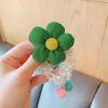 8# D.Green Pearl Hair Ring