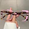 Pink Brown Leopard Frame