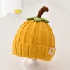 Yellow-Pumpkin Wool Hat