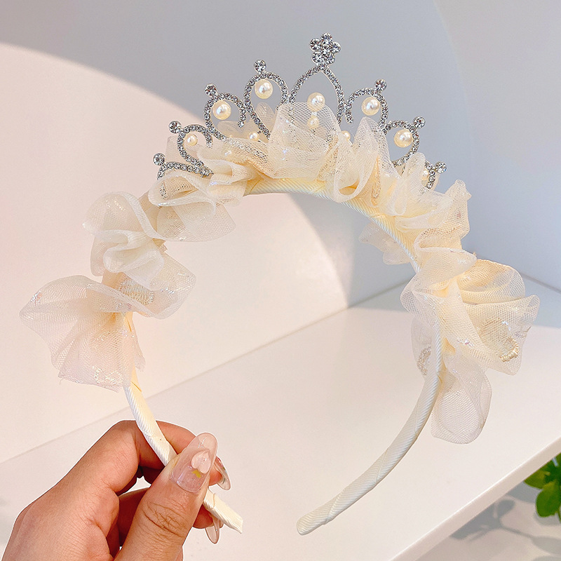 関送込 Crown Rhinestone Hairband Amazon.com: Baby Girl Rhinestone Crown Headbands Toddler