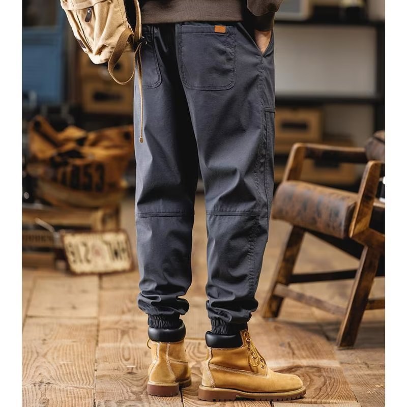 Wholesale Men Fashion Casual Basic Versatile Solid Color