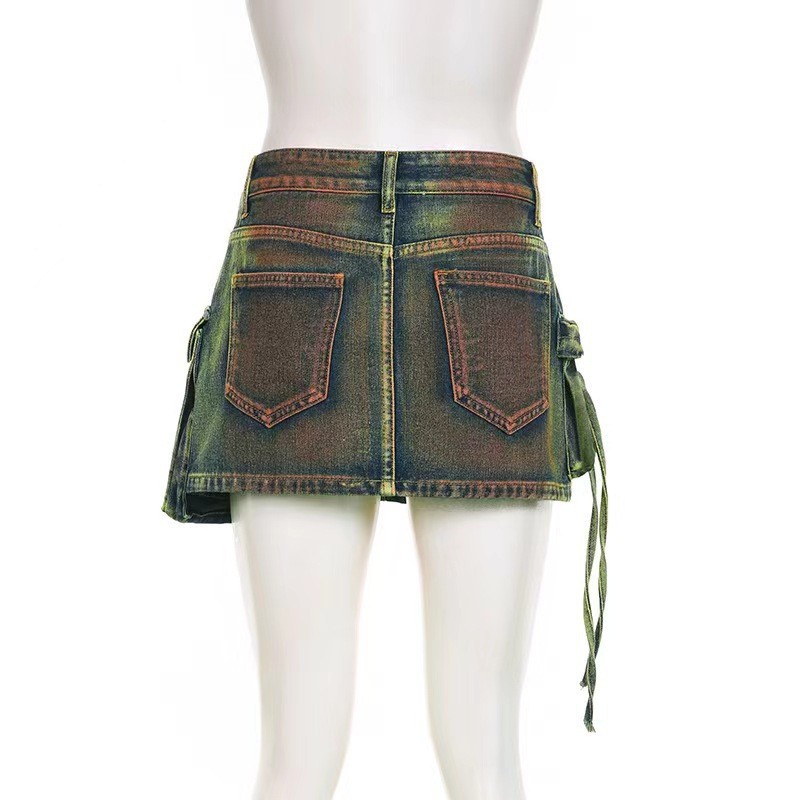 【超激レア美品】DIESEL Maxi Skirt デニム×カーキ Y2K風 product_7.jpg?x-oss-process=