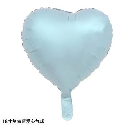Valentine Day Party Decoration 18 Inch Heart-Shaped Aluminum Film Balloon