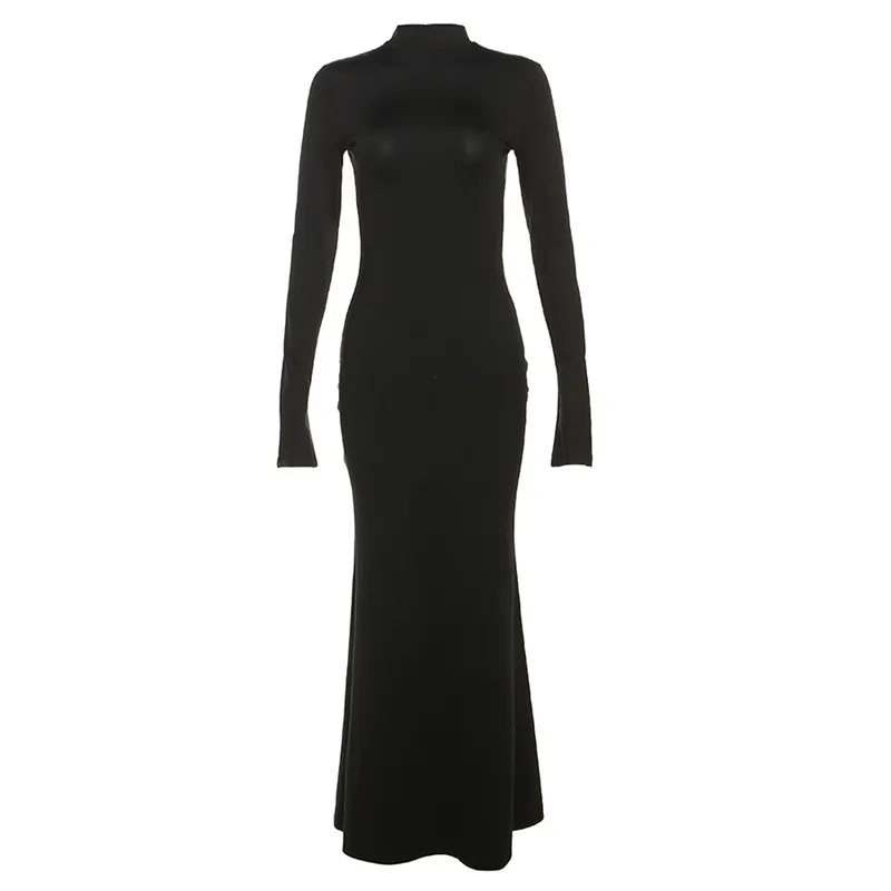 house of cb black long sleeve dress House OF CB Women's Anais Cocktail Dress - Black