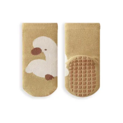 Kids Boys Girls Spring Autumn Cute Cartoon Pattern Combed Cotton Thickening Stockings