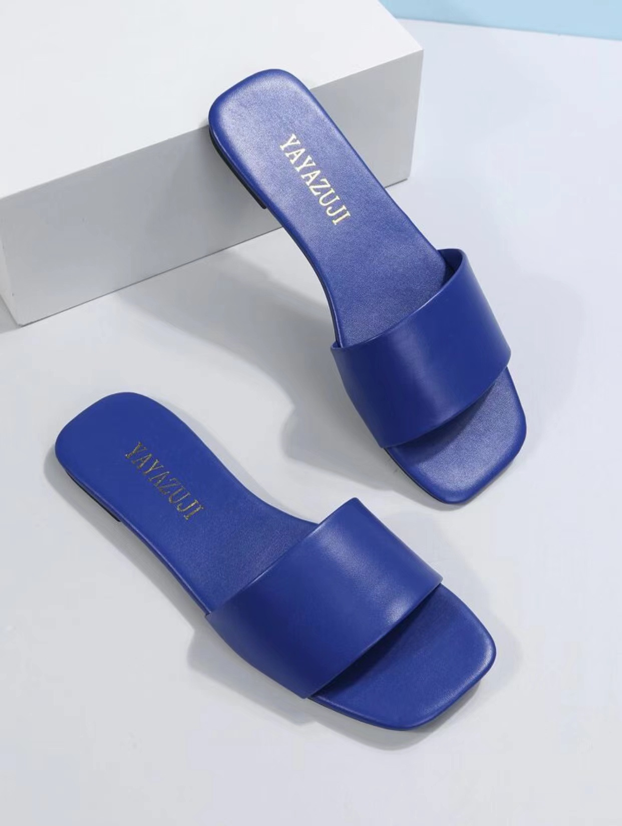 【COLOR iN ID】Eyelet Flat Slippers Clearance under $5-Shldybc Slippers for Women, Women's