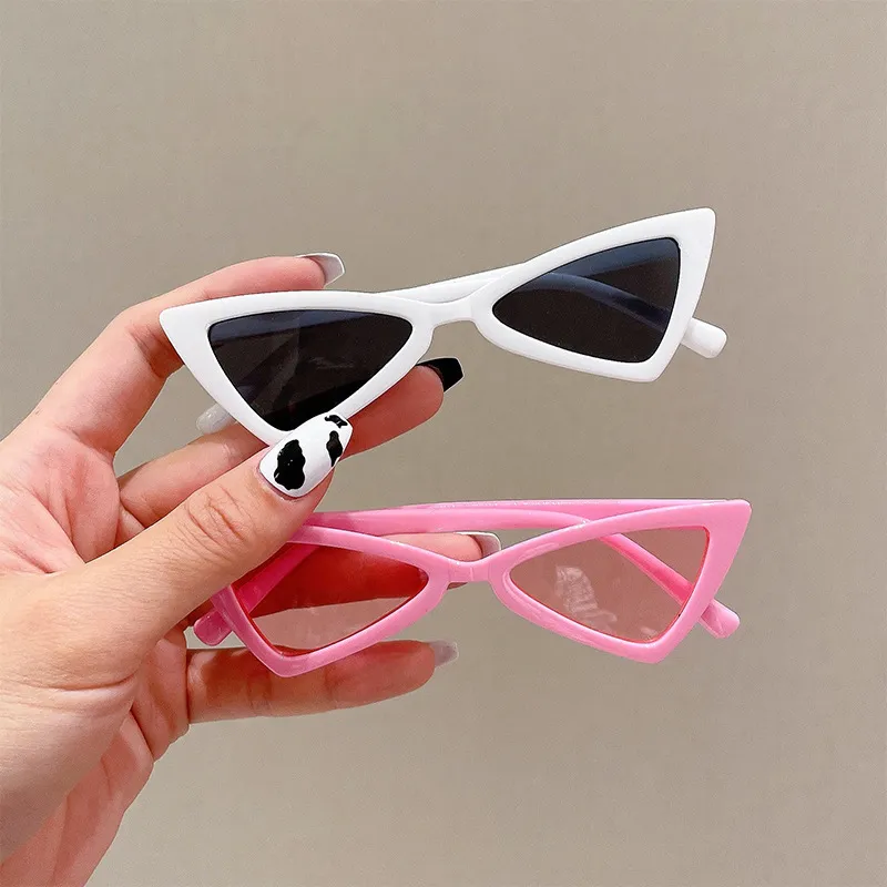 Kids Unisex Fashion Casual Solid Color Personalized Styling Sunglasses TPEE TAC Silicone Special-Shaped