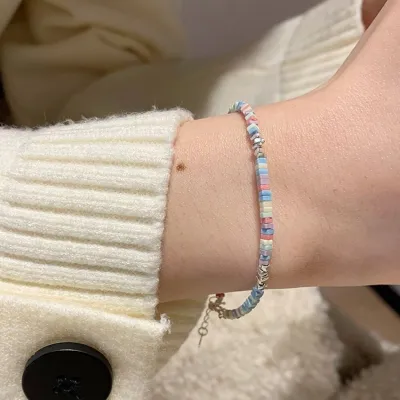 Women Fashion Simple Star Pearl Star Bracelet