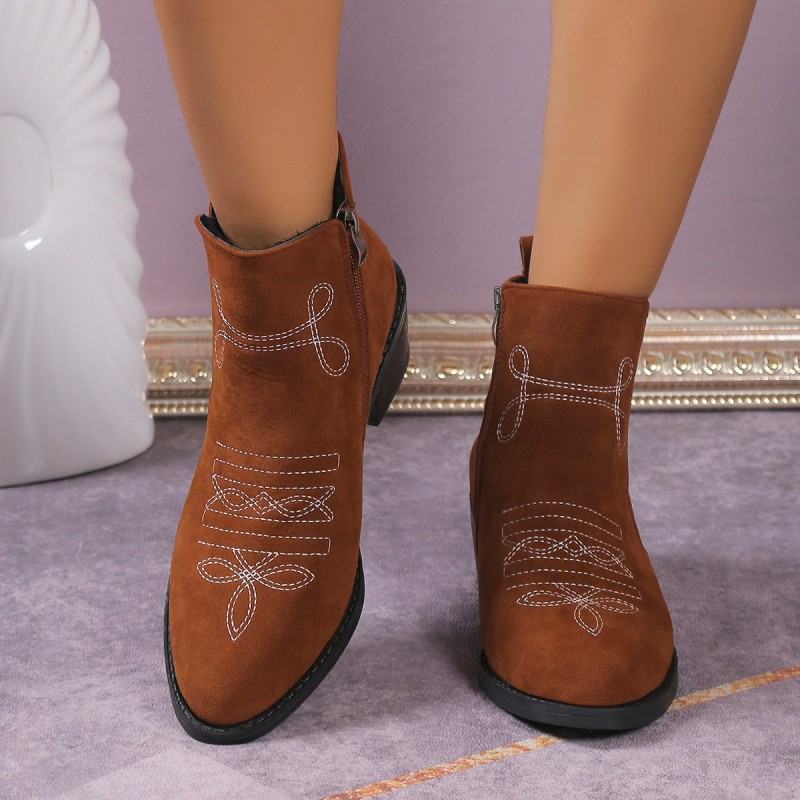 Botas cortas shops de gamuza para mujer