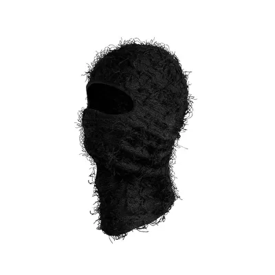 Single Hole Knitted Mask Funny Outdoor Warm Headgear Unisex