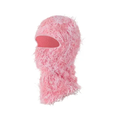 Single Hole Knitted Mask Funny Outdoor Warm Headgear Unisex