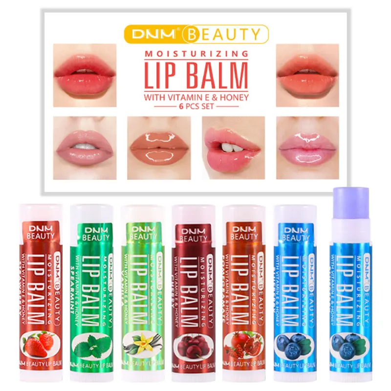 DNM Women Long-Lasting Moisturizing Fruity Lipstick Set