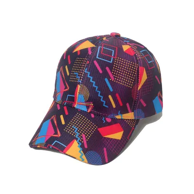 Neutral Fashion Casual Graffiti Sunshade Cap