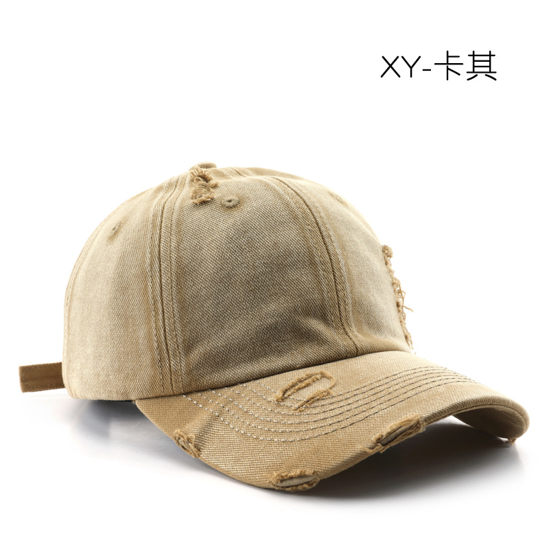 HELLO■Washed Doodle Typo Relaxed Fit 6Panel Cap_Khaki color_5.jpg?x-oss-process=