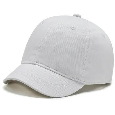 Neutral Fashion Casual Letter Embroidered Cotton Dome Cap
