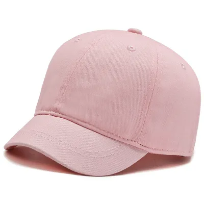 Neutral Fashion Casual Letter Embroidered Cotton Dome Cap