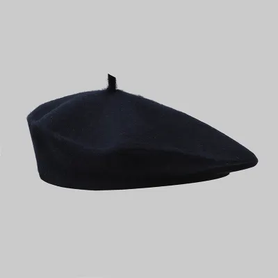 Fashion Autumn Winter Women Solid Color Vintage Casual Beret Hat
