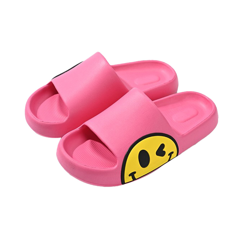 Wholesale Women Casual Cartoon Smiley Home Slippers
