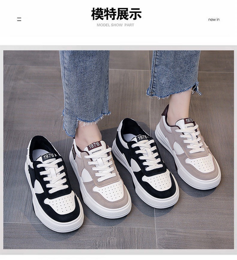 Wholesale Women Fashion Casual Color Matching Round Head