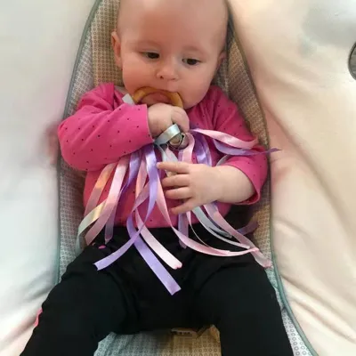 Bebé lindo juguete molar multicolor