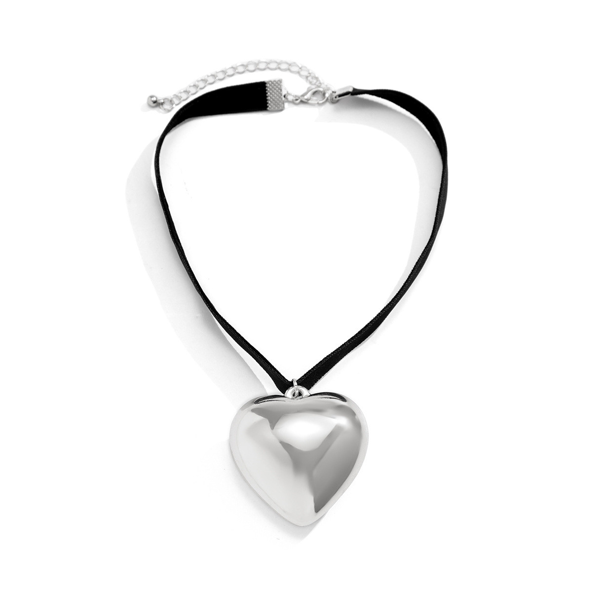 Wholesale Valentine Simple Heart Necklace