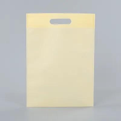 Solid Color Non-Woven Portable Shopping Bag