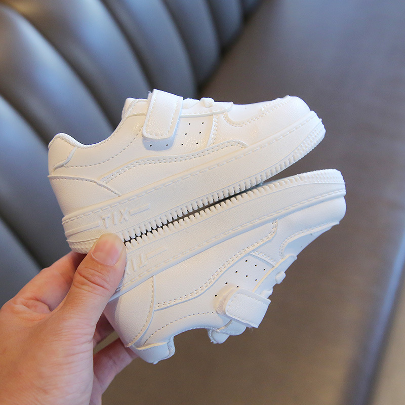 Wholesale Kids Unisex Fashion Casual Solid Color Round-Toe
