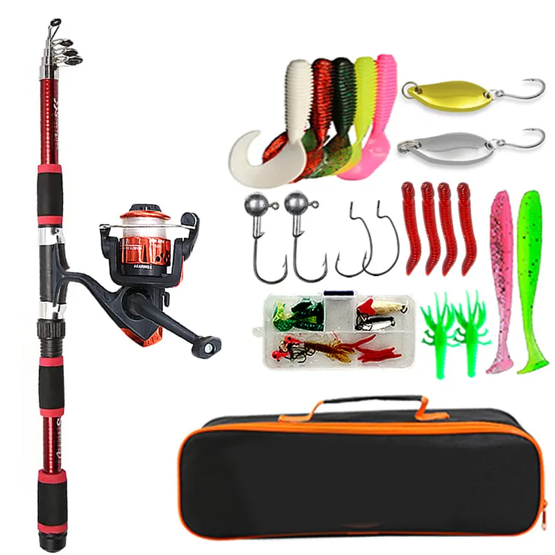 Outdoor Portable Mini Fishing Rod Set
