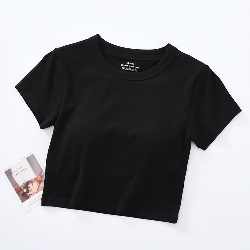 MARKET｜SHORT-SLEEVED ROUND NECK T-SHIRTS (399001238 BLA MARKET｜SHORT-SLEEVED ROUND NECK T-SHIRTS (399001238 BLA