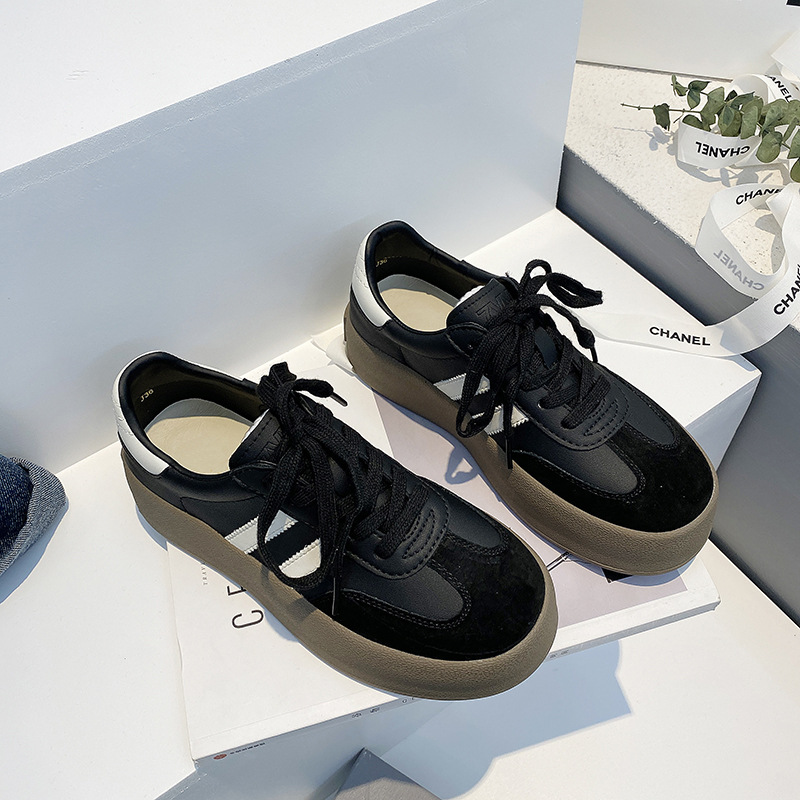 Wholesale Women Fashion Casual Round Head Toe Thick-Soled Wholesale Women Fashion Casual Round Head Toe Thick-Soled