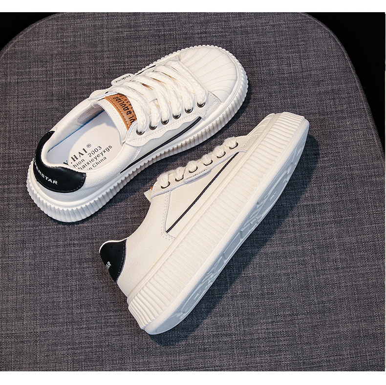 Wholesale Women Fashion Casual Thick-Soled Color Block Shell Wholesale Women Fashion Casual Thick-Soled Color Block Shell