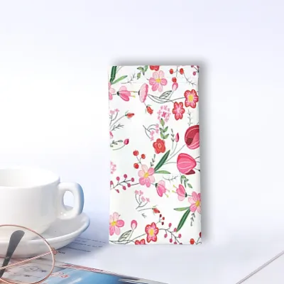 Leather Glasses Case Simple Fashion Leaves Printed Sunglasses Storage Bag