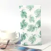 Banana Leaf Green White