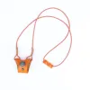 Orange Double Buckle Inlaid Brick