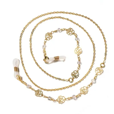 Women Fashion Colorful Metal Copper Non-Slip Glasses Chain