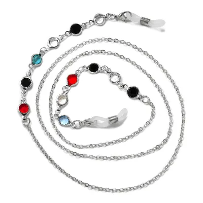 Women Fashion Colorful Metal Copper Non-Slip Glasses Chain