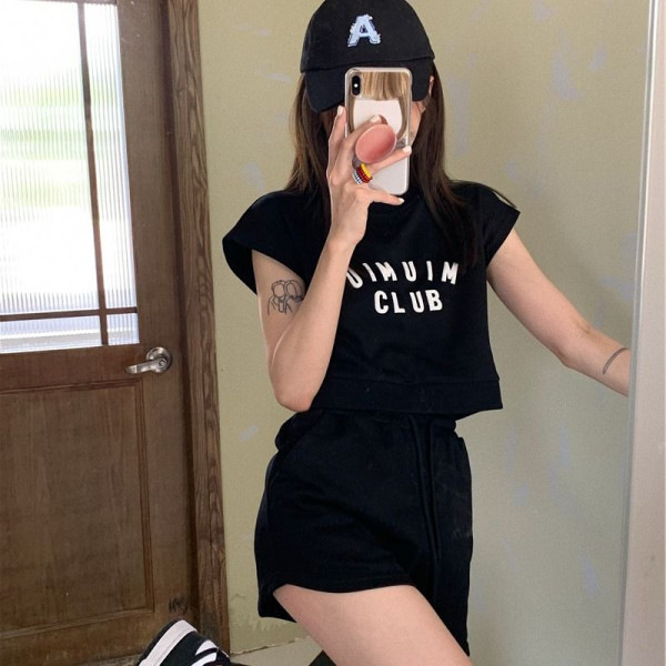 Wholesale Casual Fashion Women Summer Short-Sleeved T-Shirt
