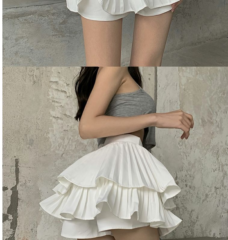 Wholesale Women Fashion Sweet Campus Double Layer Cake