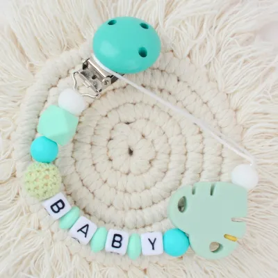 Baby Cartoon Silicone Anti-Drop Pacifier Chains Teether Holder