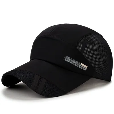 Quick-Dry Men Summer Sunshade Sunscreen Breathable Outdoor Baseball Cap Sun Hat