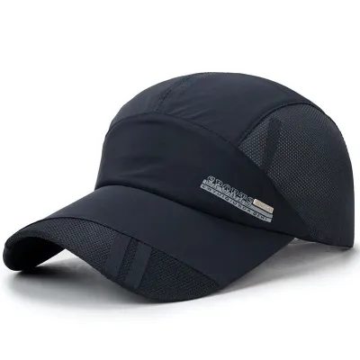 Quick-Dry Men Summer Sunshade Sunscreen Breathable Outdoor Baseball Cap Sun Hat