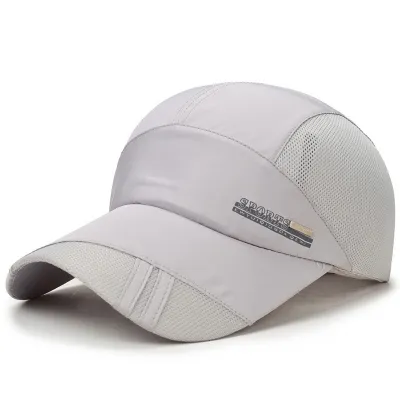 Quick-Dry Men Summer Sunshade Sunscreen Breathable Outdoor Baseball Cap Sun Hat
