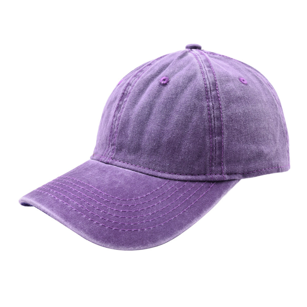 │bauf│ Star US Corduroy Ball Cap Dusty Purple BFH-23A-U-PR POOEDSO US Flag 49 Stars Baseball Cap for Men Women Caps