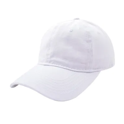 Vintage Unisex Solid Color Dome Washed Baseball Cap
