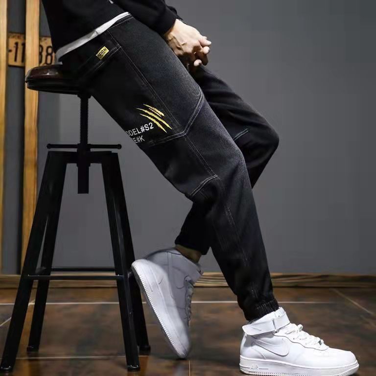 Wholesale Men Casual Sports Basic Versatile Plus Size Jogger
