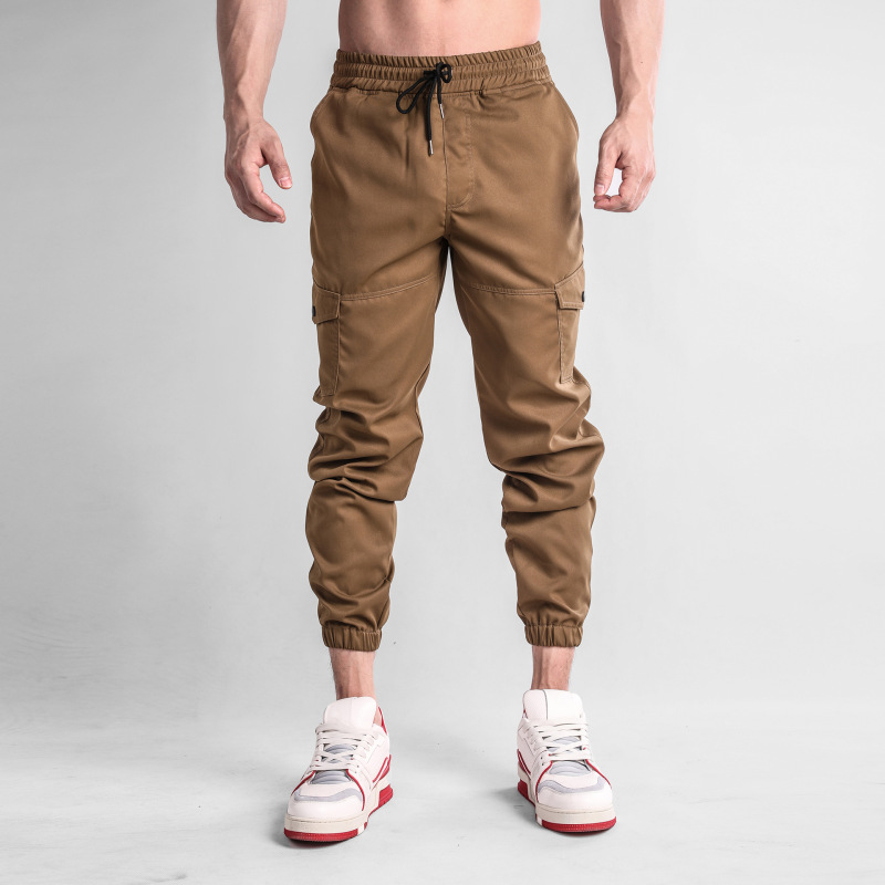 Wholesale Men Fashion Casual Basic Versatile Solid Color Wholesale Men Fashion Casual Basic Versatile Solid Color