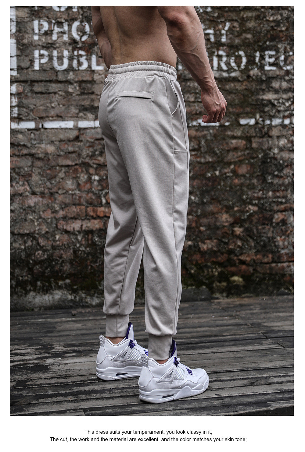 Wholesale Men Spring Autumn Fashion Casual Basic Versatile