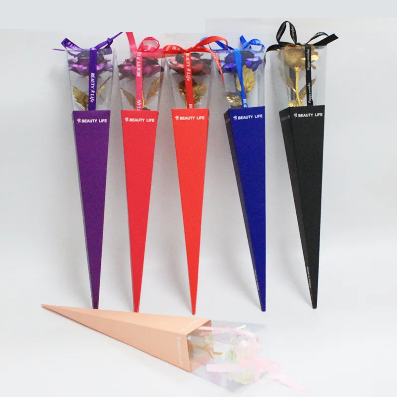 Valentine's Day Creative Simulation Roses Plastic Modern Simple Gifts