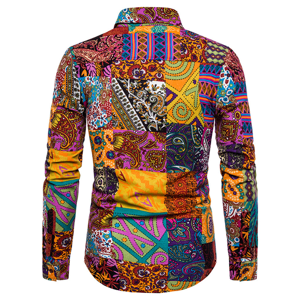 Amazon.com: Zhangruoheng African Aztec Shirt Island Formal
