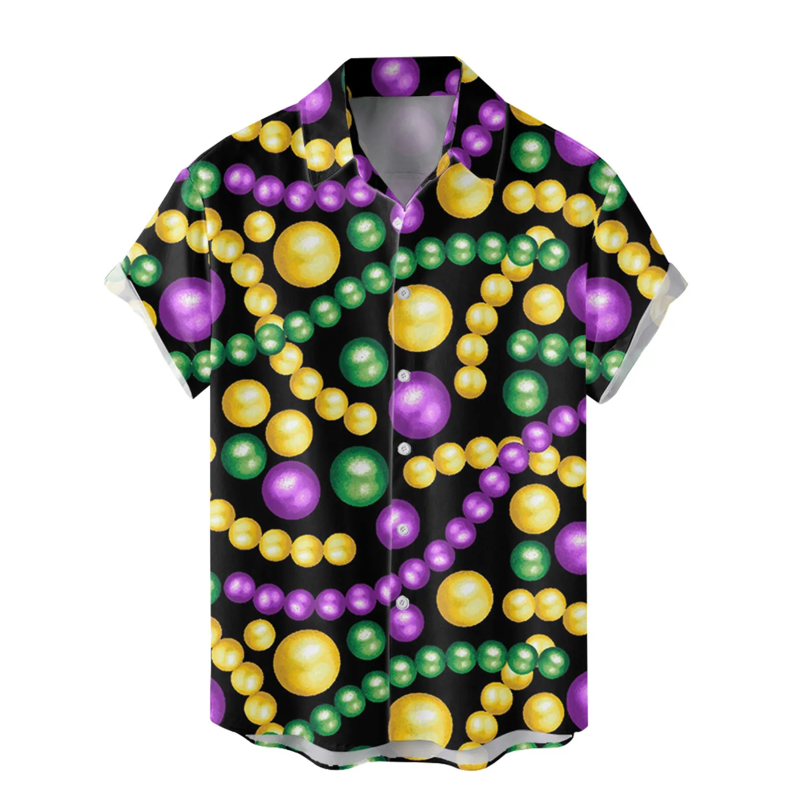  Mardi Gras Shirt for Men, Men's Mardi Gras Shirts Funny Beads  Mask 3D Printed Short Sleeve Party Button Down T-Shirts Tops : Clothing,  Shoes & Jewelry